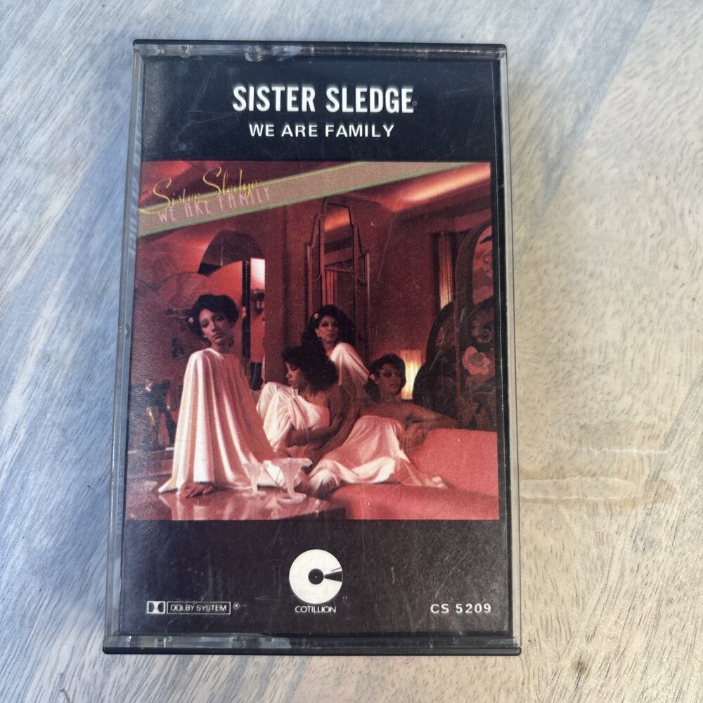 Sister Sledge We Are Family Cassette Tape Cotillion Disco Funk R&B Vintage
